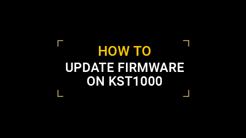 How To Update Firmware on KST1000 Shot Timer