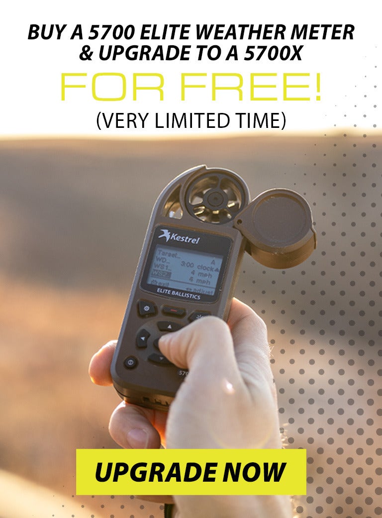 Kestrel Ballistics Free Upgrade Promotion