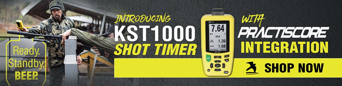 Introducing the KST1000 Shot Timer with Practiscore Integration.